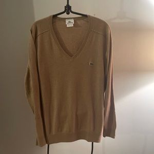 Men’s Lacoste, V-neck cotton sweater